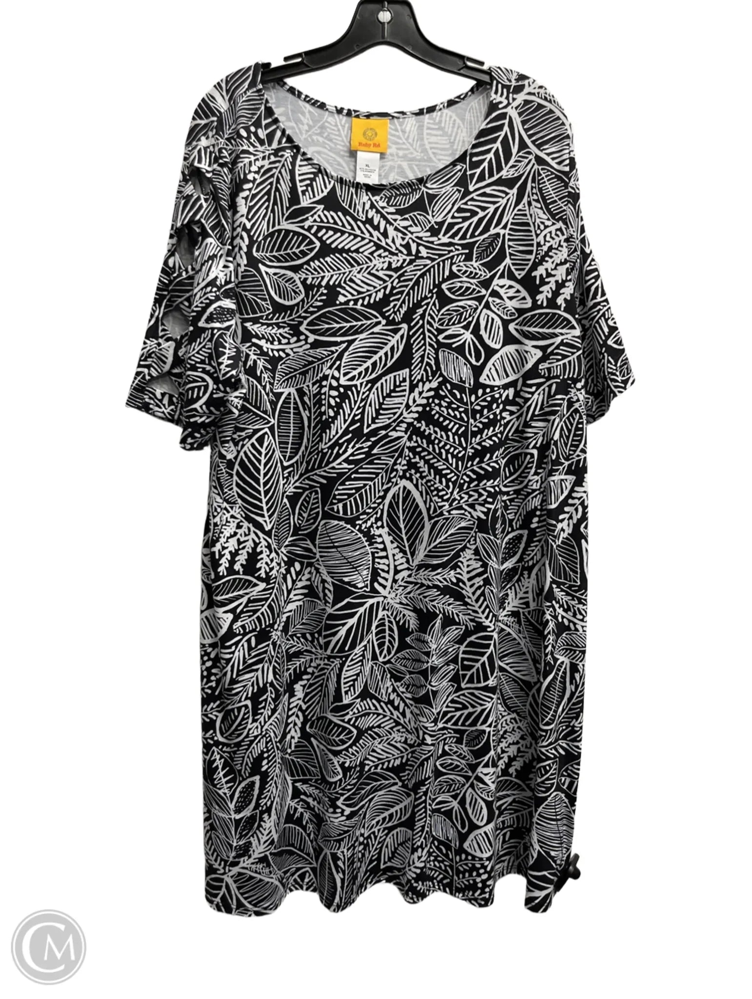 Dress Casual Short By Ruby Rd In Black & White, Size: Xl Casual Short Summer