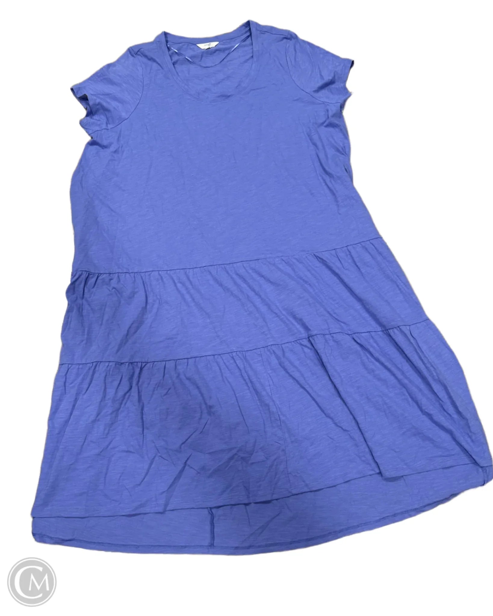 Dress Casual Midi By Terra & Sky In Purple, Size: 1x Tunics Yoga stretchy