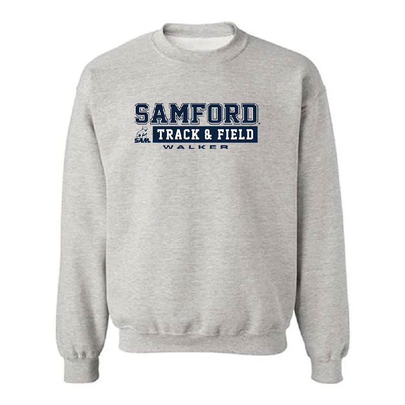 Samford - NCAA Women's Track & Field : Rashni Walker - Classic Fashion Shersey Crewneck Sweatshirt Hoodie with Pocket Utility Practical