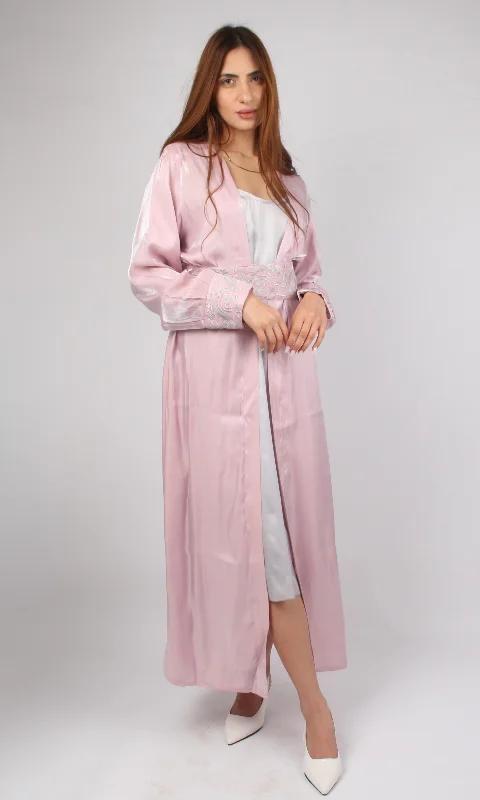 Women Dress Kaftan Shimmer Ombré (Light Pink) Tunics Custom made