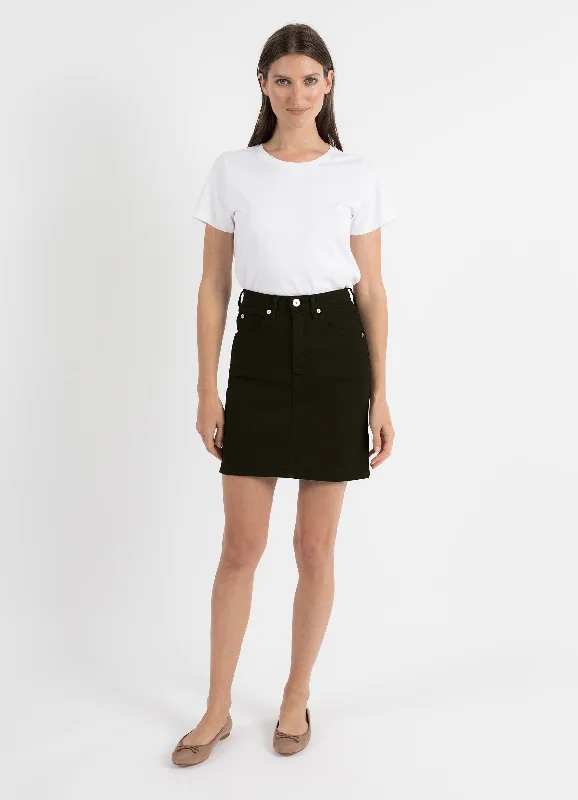Tallulah Skirt in Noir modal blend skirt