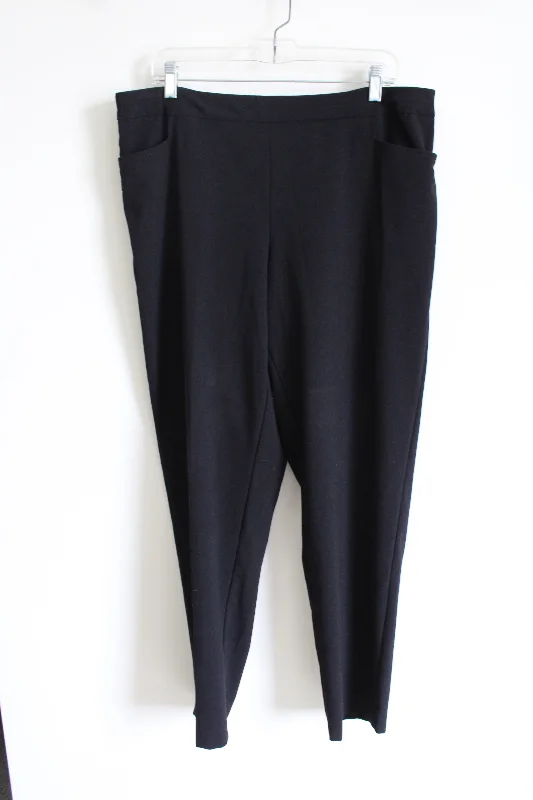 Roz & Ali Black Pants | 14 Casual Lounge Pants