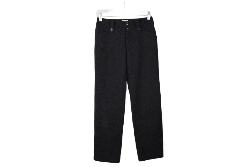 Old Navy Stretch Black Pinstripe Pants | 0 Modern Skinny Pants