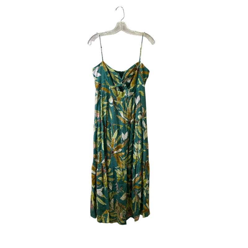 Dress Casual Midi By O.P.T In Green, Size:Xl Tunics Versatile all-occasion