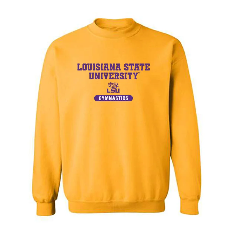LSU - NCAA Women's Gymnastics : Aleah Finnegan - Classic Shersey Crewneck Sweatshirt Hoodie with Bell Sleeves Flared Feminine