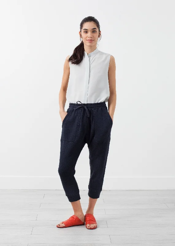Knit Harem Pant Modern Bootcut Pants