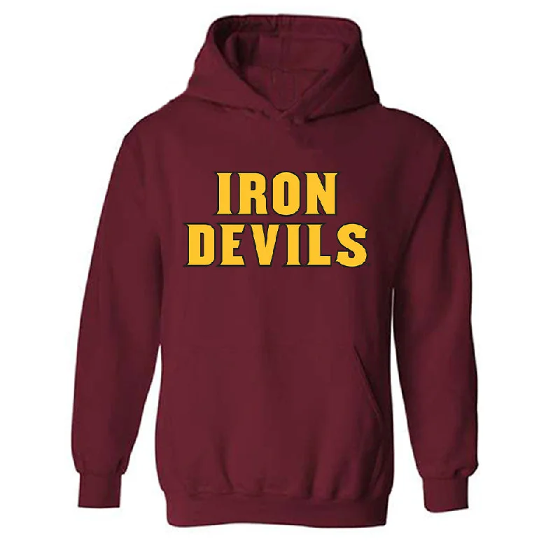 Arizona State - NCAA Women's Track & Field : Kylie Miller - Replica Shersey Hooded Sweatshirt Hoodie with Relaxed Fit Easy Casual