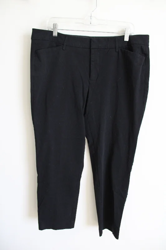 Stylus Black Work Pant | 14 Formal Slim Pants