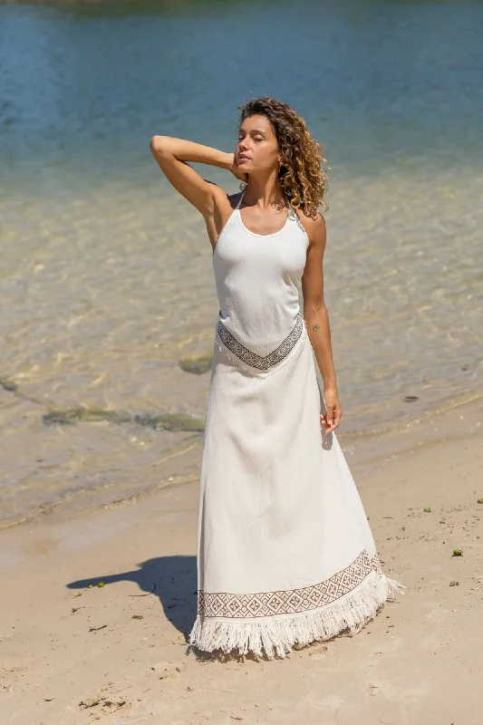 Awareness Skirt - Squared Block Print tulle skirt dreamy