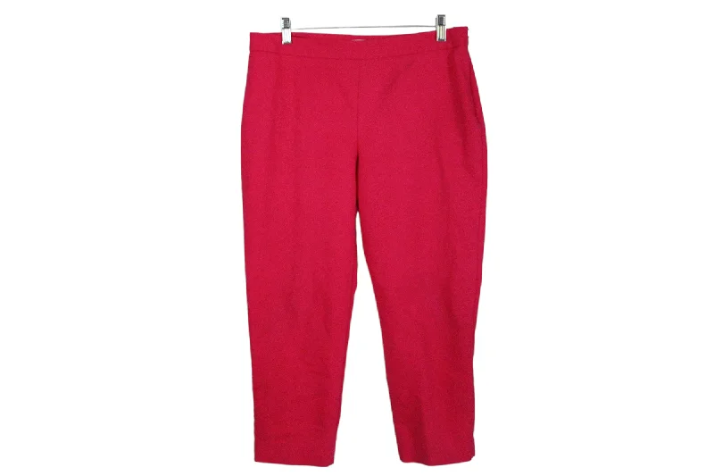 Chaus Pink Capri Pants | 8 Soft Stretch Trousers