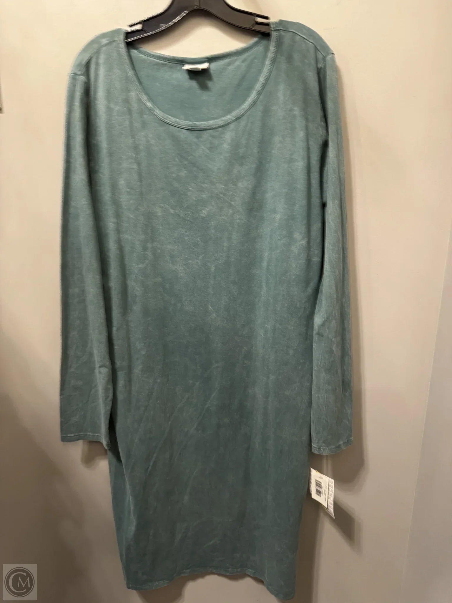 Dress Casual Short By Lularoe In Green, Size: 3x Tunics Fall fleece
