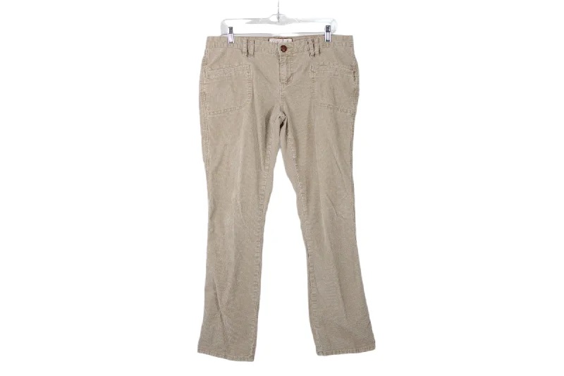 Old Navy Stretch Lowest Rise Tan Corduroy Pant | 12 Trendy Wide-Legged Trousers