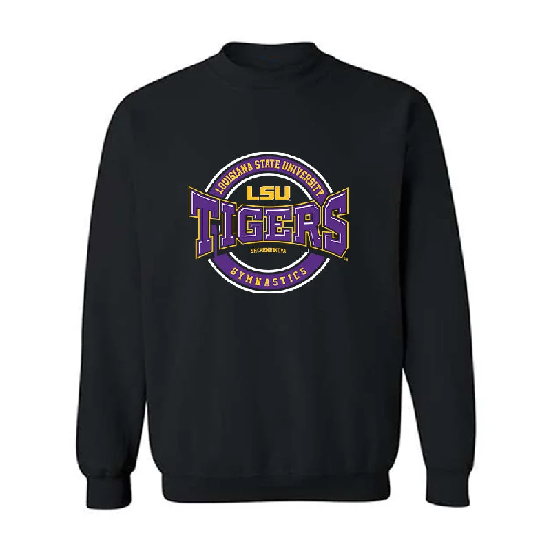 LSU - NCAA Women's Gymnastics : Alyona Shchennikova - Classic Fashion Shersey Crewneck Sweatshirt Hoodie with Oversized Fit Loose Comfortable