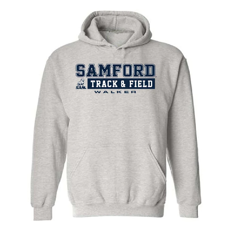 Samford - NCAA Women's Track & Field : Rashni Walker - Classic Fashion Shersey Hooded Sweatshirt Hoodie with Logo Branding Identity