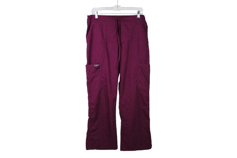 Cherokee Workwear Magenta Scrub Pants | M Petite Lightweight Jogger Pants