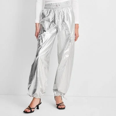 A New Day Women's Relaxed Leg Slim Straight Fit Jogger Pants Elegant Dress Pants