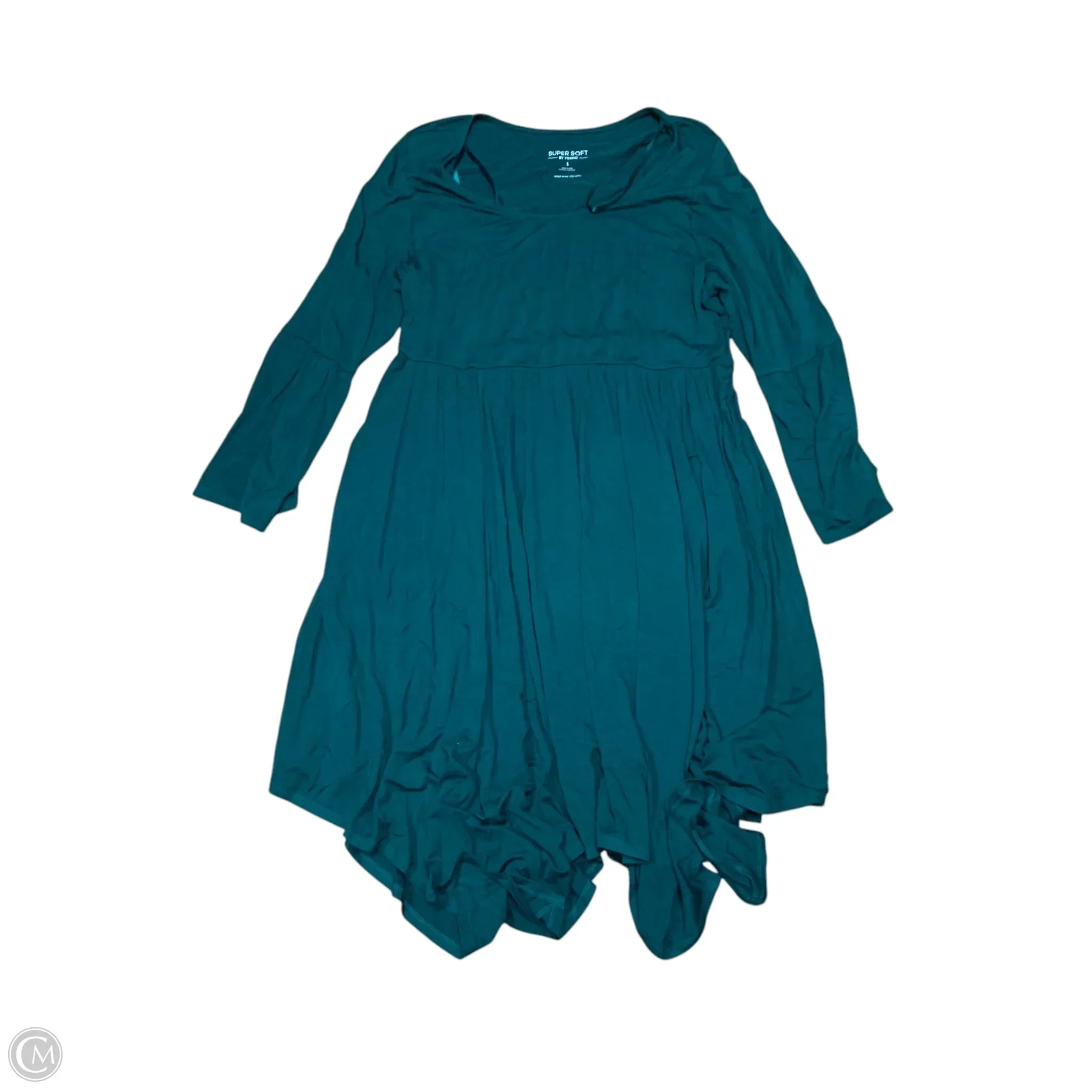 Dress Casual Midi By Torrid In Green, Size: 1x Tunics Cozy comfortable
