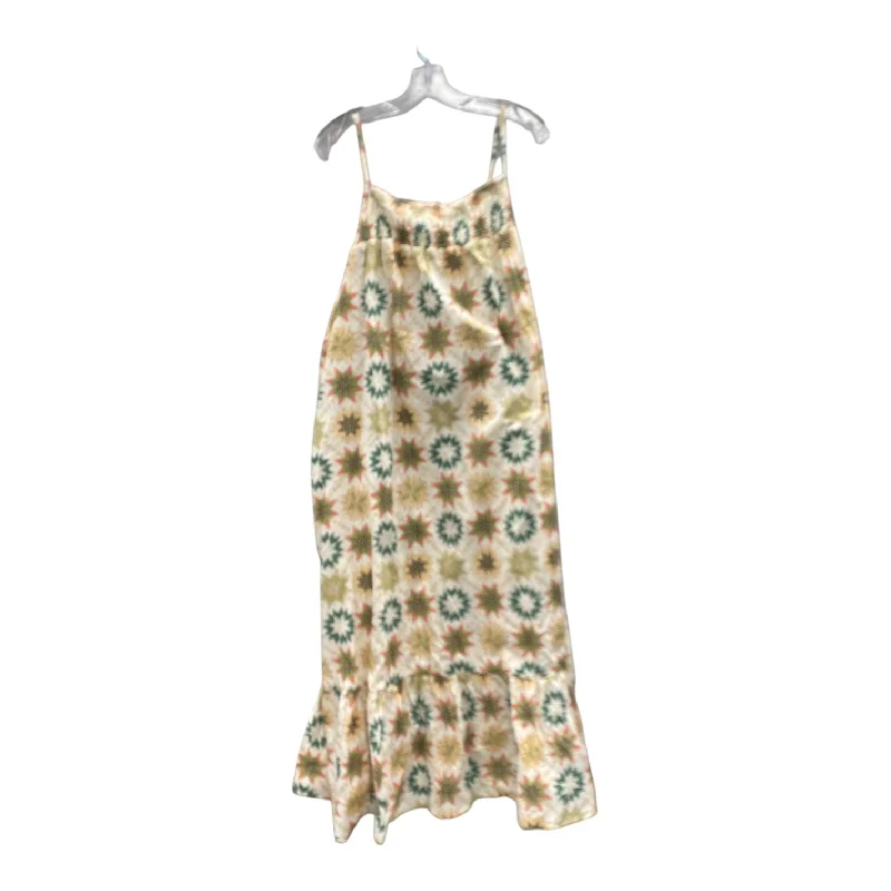 Dress Casual Maxi By Universal Thread In Cream, Size:1X Tunics Travel practical