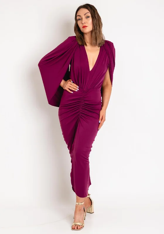 Kevan Jon Cho Cape Backlesss Dress, Mulberry Tunics Gym athletic