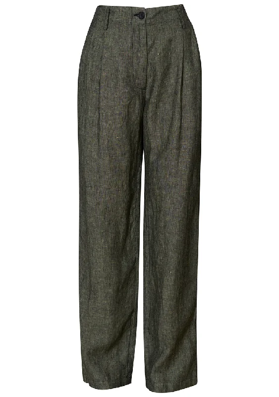 Belhurst Pant Pepper Trendy Wide-Leg Pants