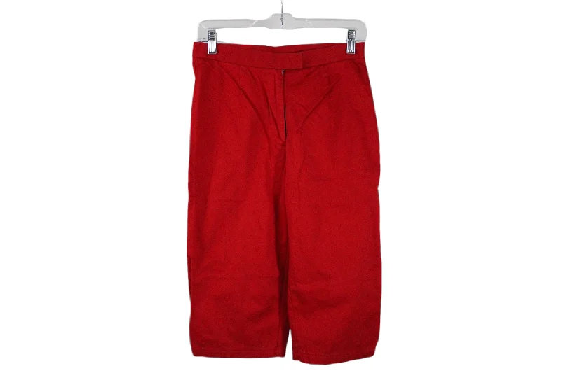 Fusha Red Capri Pant | 7/8 Chic Capri Pants