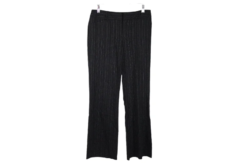 Apt. 9 Ava Stretch Black Striped Pant | 6 Elegant Trouser Pants
