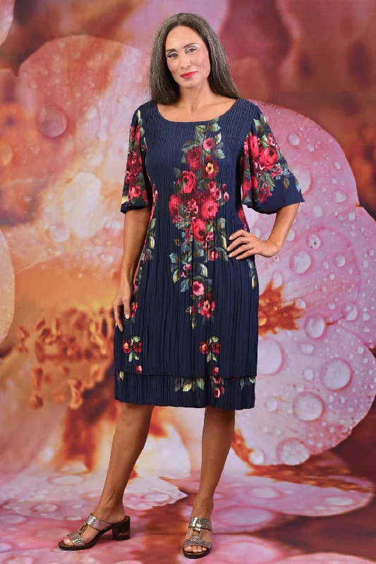 Pleat Me Juliet Dress - Rose | PRE ORDER MID FEB Tunics Distressed trendy