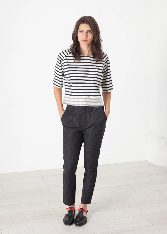 Eda Pants in Black Classic Chino Pants