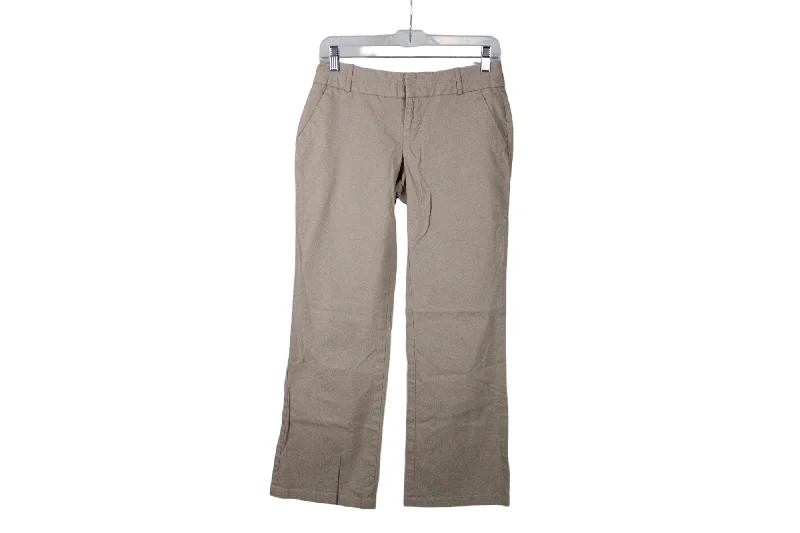 Banana Republic Ryan Fit Tan Pant | 0 Chic Capri Pants