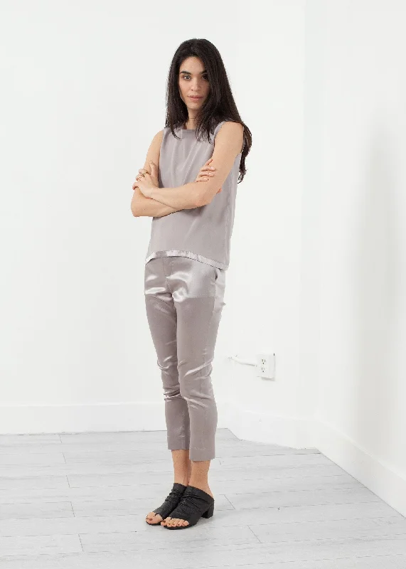 Silk Pullup Pant Trendy Printed Leggings