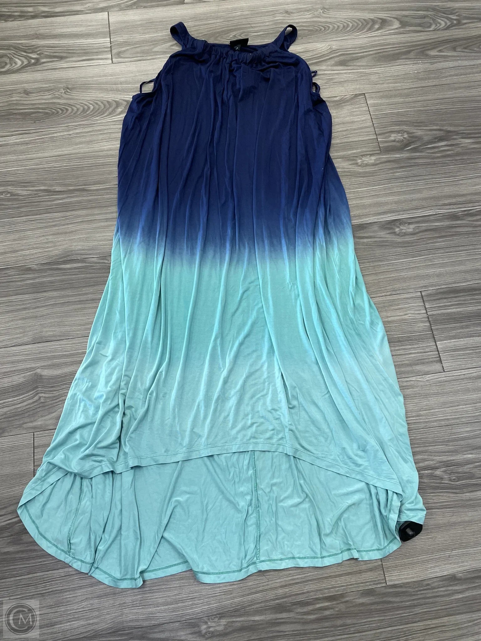 Dress Casual Maxi By Lane Bryant In Ombre Print, Size: 3x Tunics New arrival
