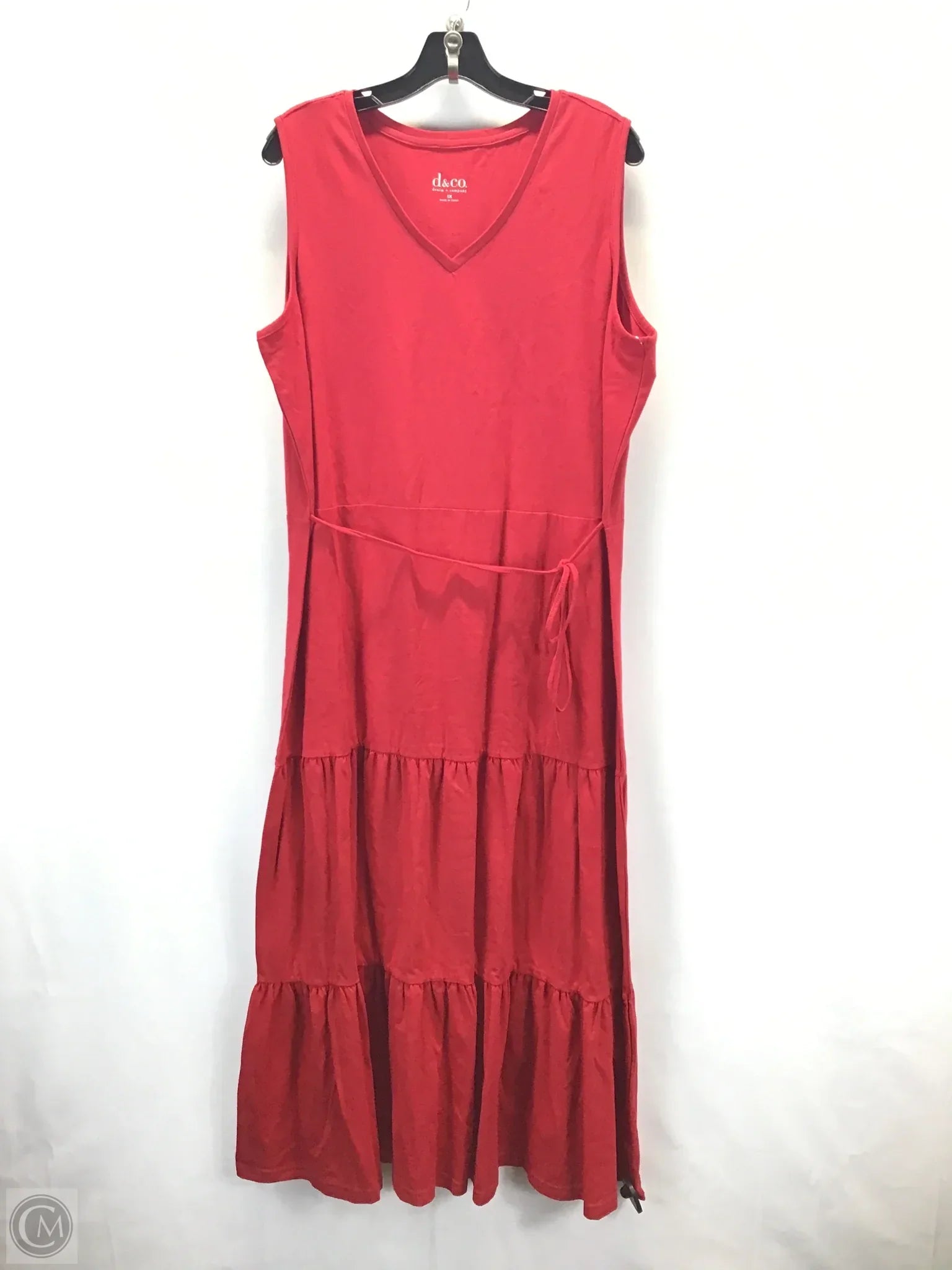 Dress Casual Maxi By Denim And Company In Red, Size: 1x Tunics Timeless classic