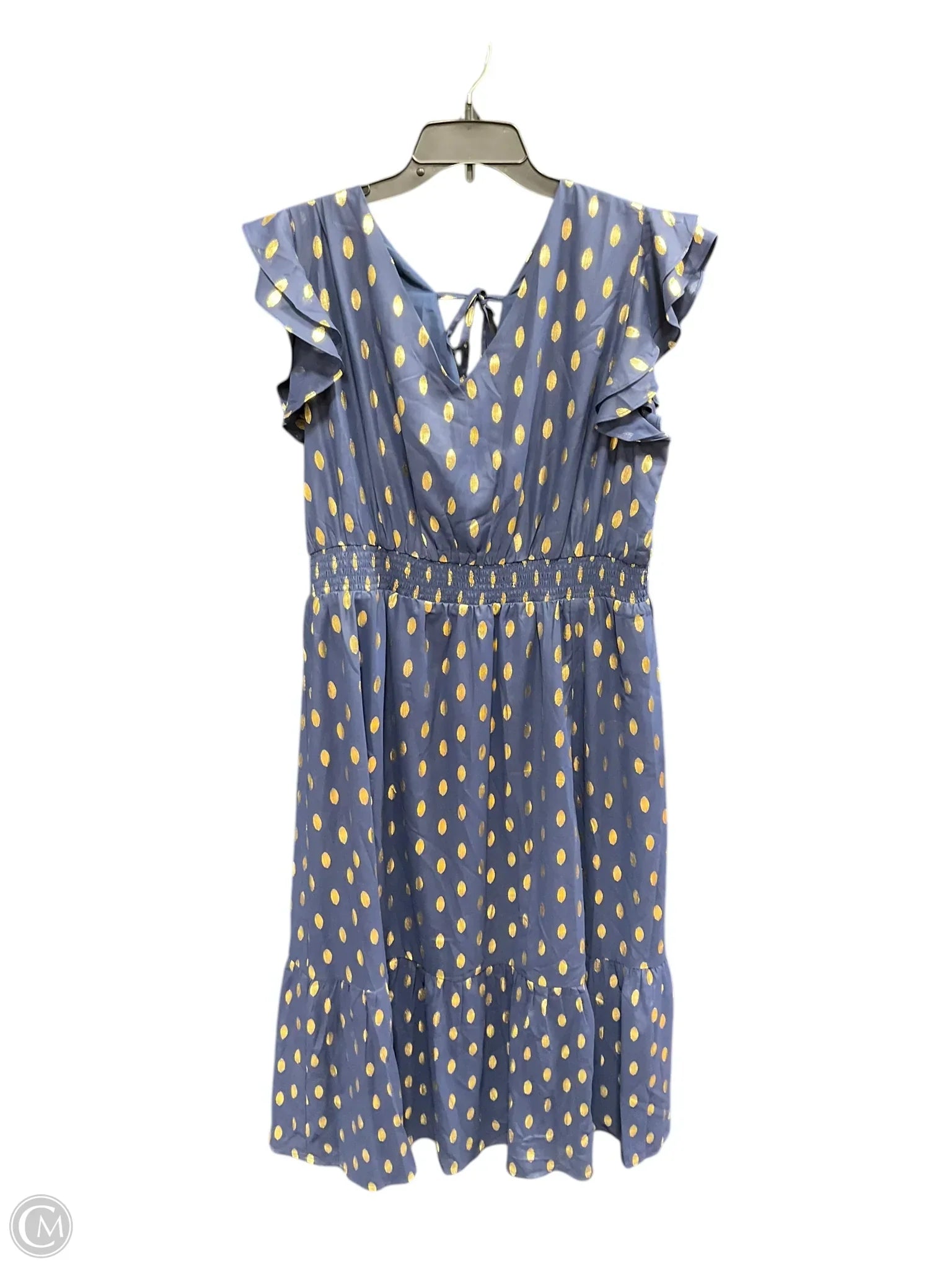 Dress Casual Midi By Grace Karin In Polkadot Pattern, Size: 2x Tunics Exclusive limited