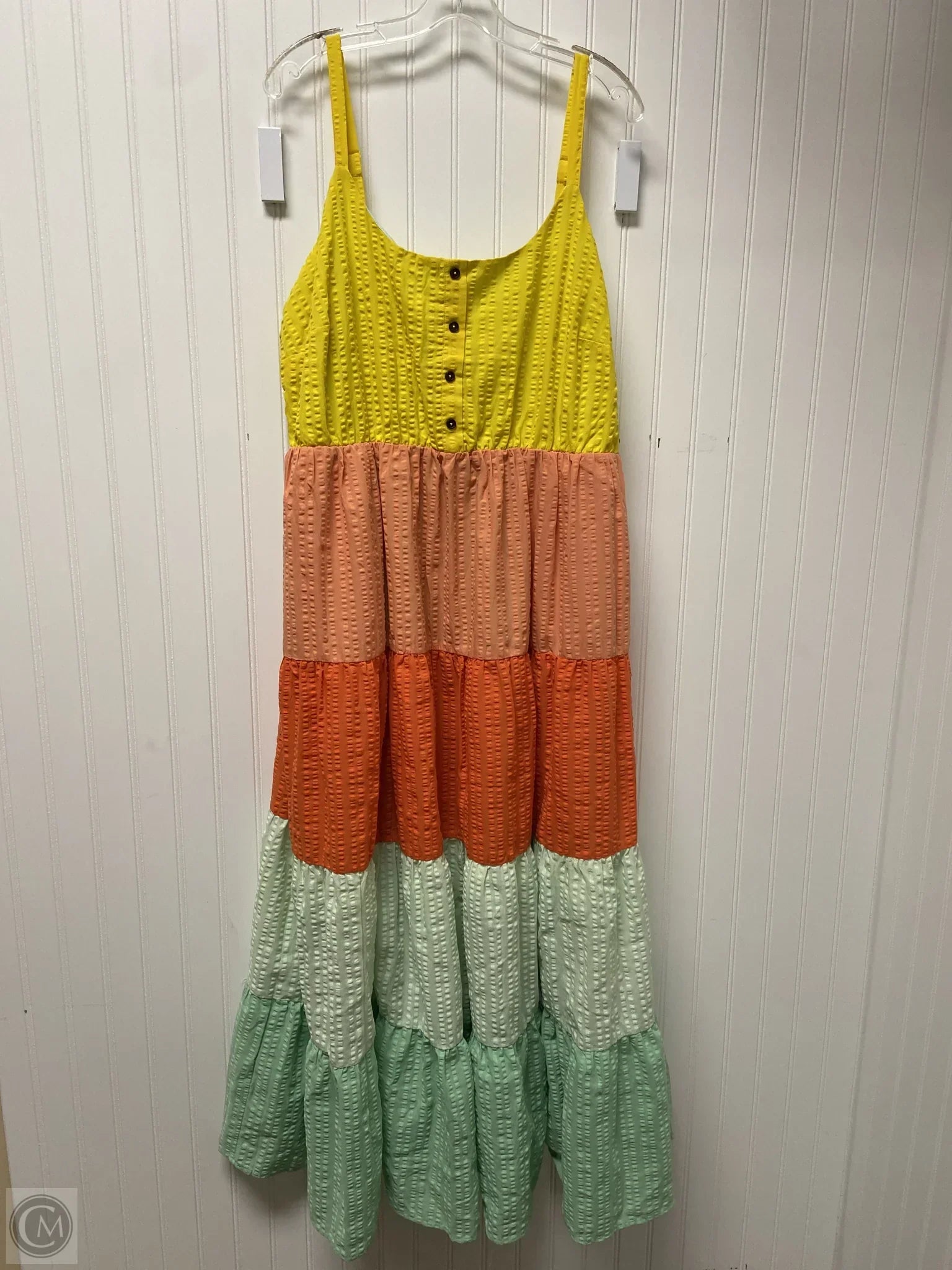 Dress Casual Midi By Torrid In Multi-colored, Size: 1x Tunics Essential wardrobe