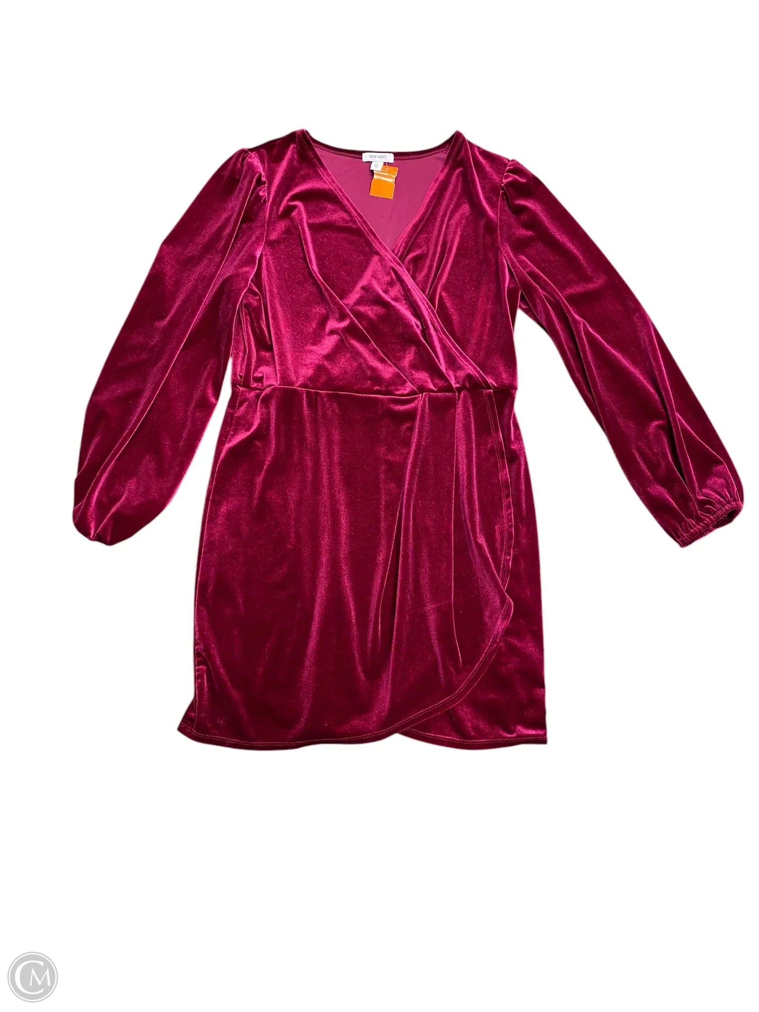 Dress Party Short By Nine West Apparel In Pink, Size: Xl Pencil Office Professional