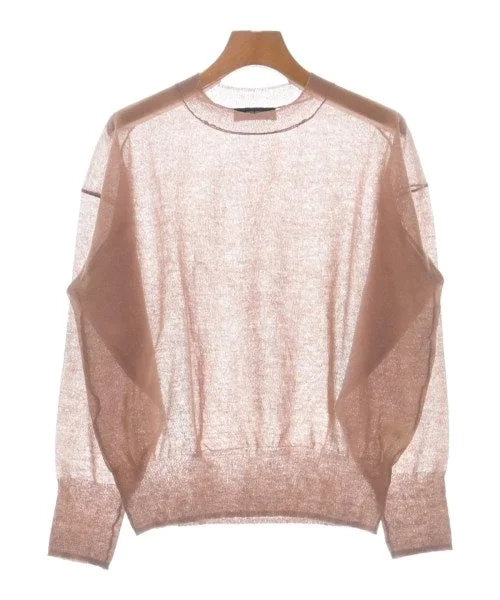 green label relaxing Sweaters Real Fur Shearling Chenille