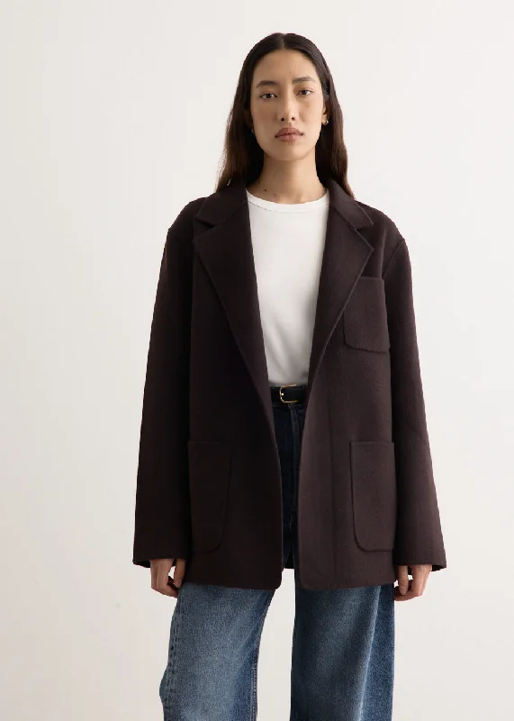 Patch Pocket Double Jacket Rayon Fabric Velvet Fabric Corduroy Fabric