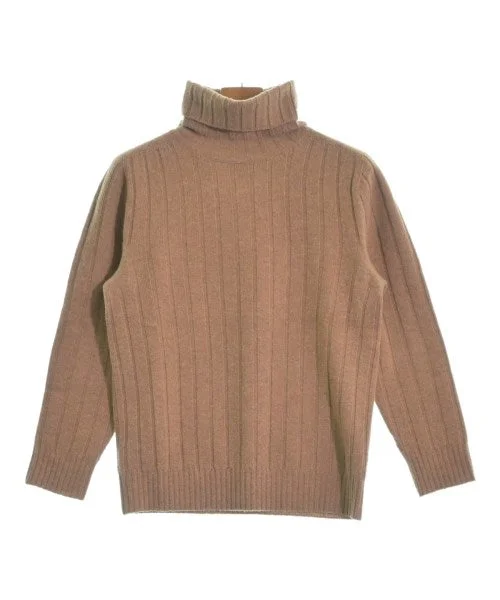 GRAY Sweaters Ribbed Striped Patterned