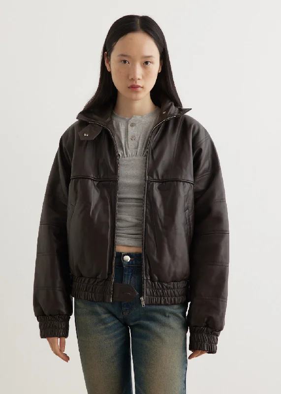 Paula Jacket Belted Jacket Elasticated Jacket Padded Jacket