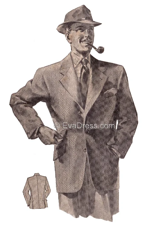 1940's Semi-Hacking Jacket C40-1705 Fleece Jacket Down Jacket Feather Jacket