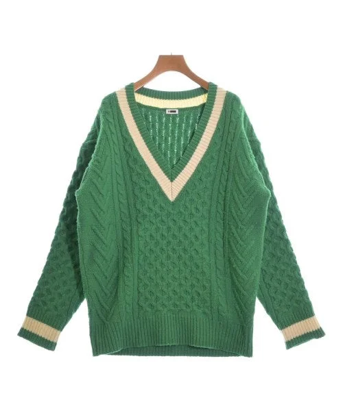 H BEAUTY&YOUTH Sweaters Wool Fabric Cashmere Fabric Tweed Fabric