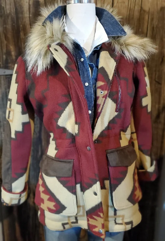Bridget Blanket Jacket Hooded Jacket Caped Jacket Shawl Collar Jacket