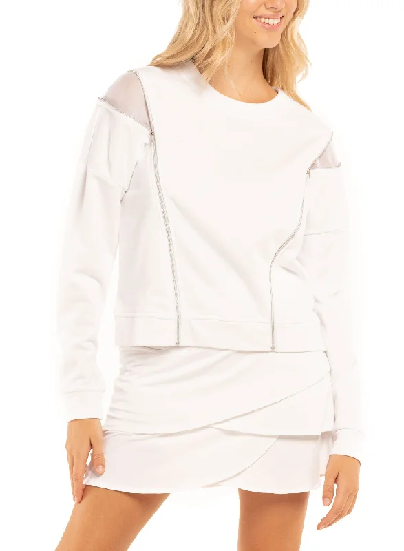 Ladies Lucky In Love Zips Are Sealed Jacket Stand-Up Collar Roll-Neck Collar Turtle Neck