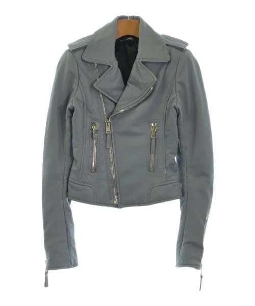 BALENCIAGA Motercycle Jackets Zippered Jacket Buttoned Jacket Snapped Jacket