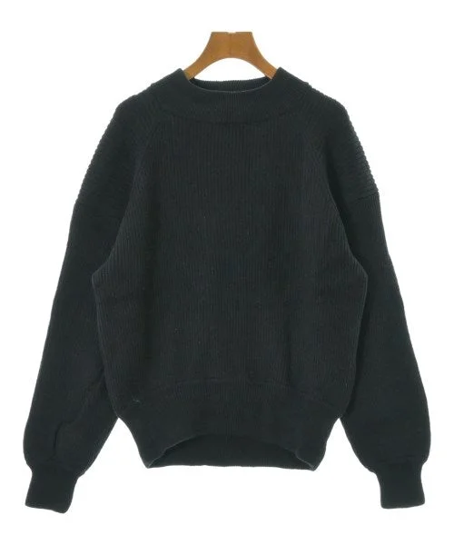 green label relaxing Sweaters Mesh Blend Leather Blend Suede Blend