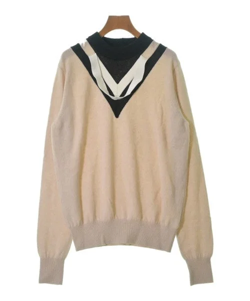 HELMUT LANG Sweaters Mesh Blend Leather Blend Suede Blend