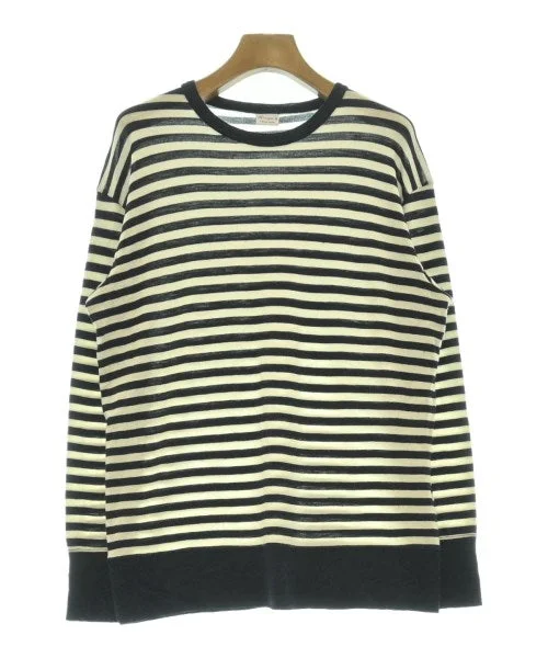 GICIPI Sweaters Notch Collar Peter Pan Collar Cowl Neck