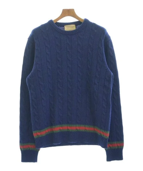 GUCCI Sweaters Chenille Brocade Lace