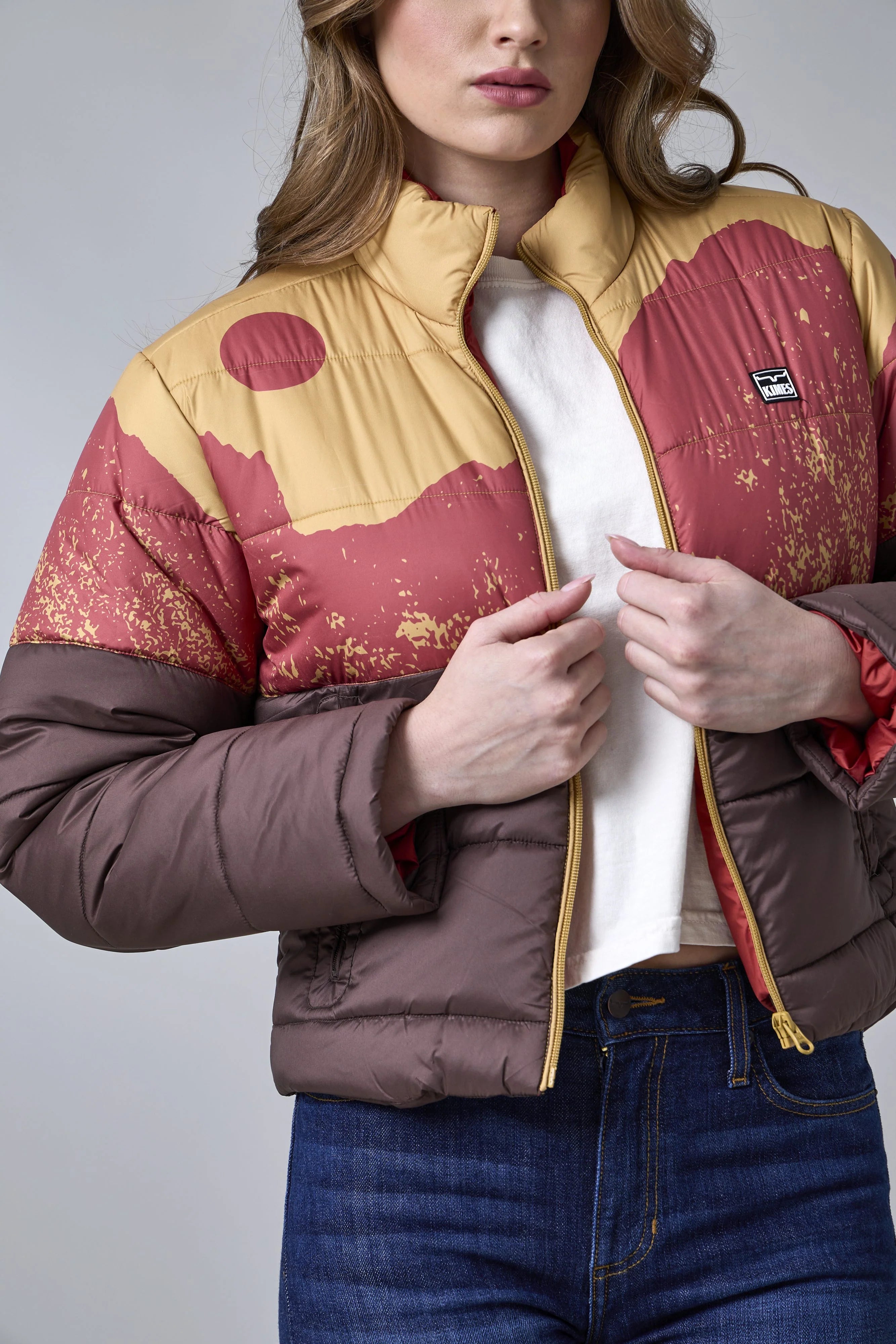 Kimes Ranch  Valencia Puffy Jacket Anorak Shell Jacket Lightweight Jacket