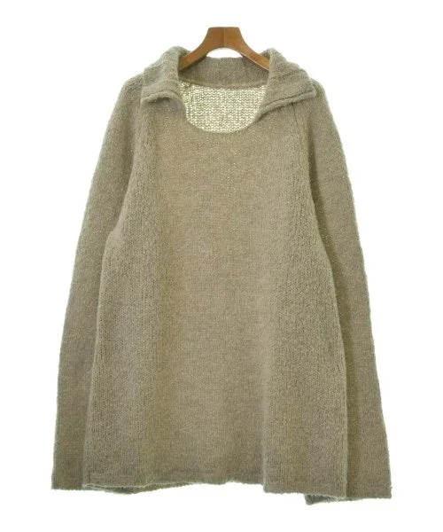 Ground Y Sweaters Denim Fabric Leather Fabric Suede Fabric